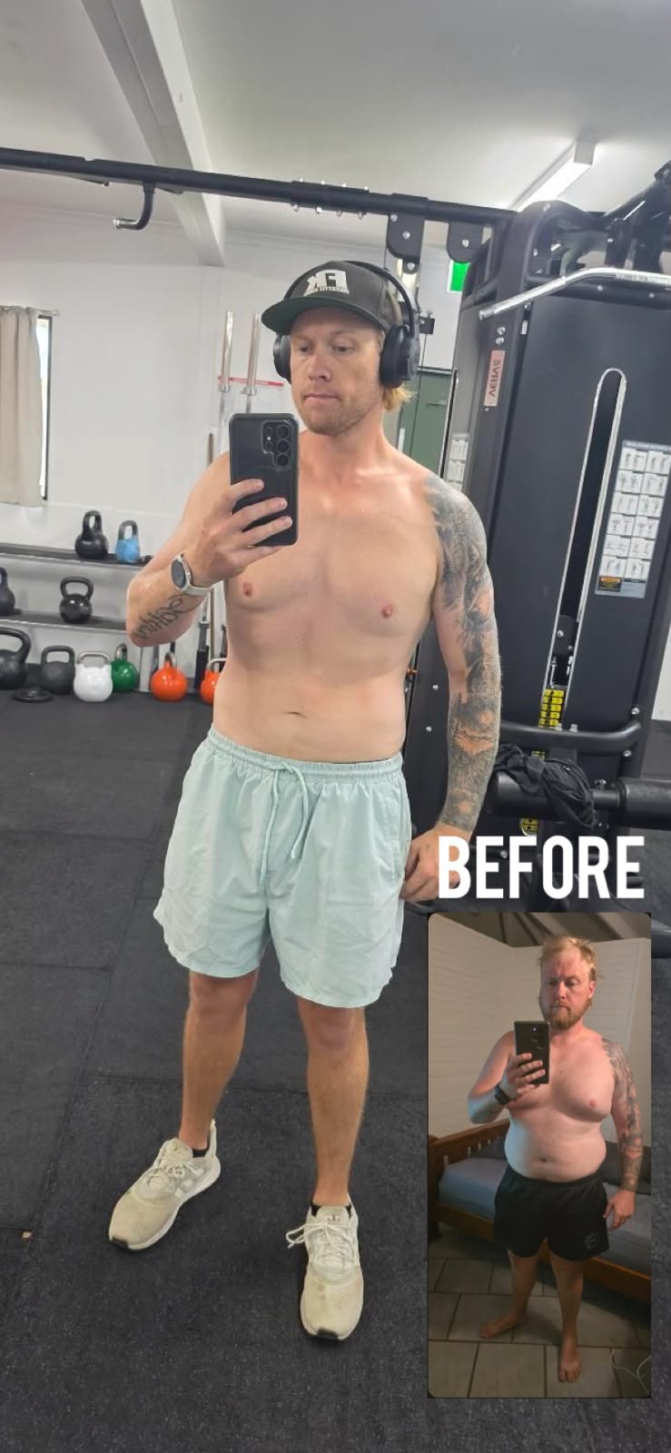 KPI client transformation 2, progress comparison